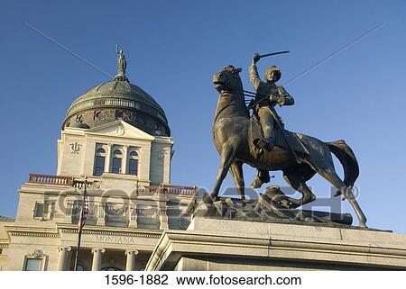 Statue of Thomas Francis Meagher in front of a government building, Montana State Capitol, Helena, Montana, USA View Large Photo Image Stock Image - Statue of Thomas Francis Meagher in front of a government building, Montana State Capitol, Helena, Montana, USA. Fotosearch