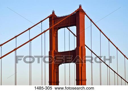 Suspension bridge, Golden Gate Bridge, San Francisco, California, USA View Large Photo Image Stock Photography - Suspension bridge, Golden Gate Bridge, San Francisco, California, USA. Fotosearch