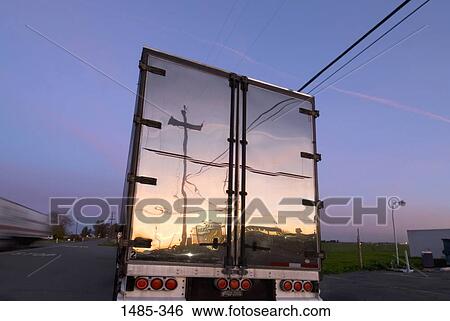 Truck on a road View Large Photo Image Stock Photograph - Truck on a road. Fotosearch