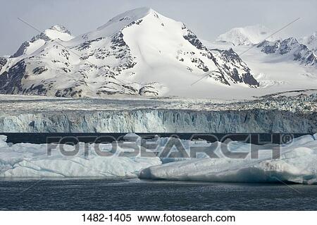 Stock Photography - white, snow, water, sea, ocean, mountain, ice. Fotosearch