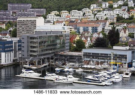 Yachts at a marina, Bergen, Hordaland County, Norway View Large Photo Image Stock Image - Yachts at a marina, Bergen, Hordaland County, Norway. Fotosearch