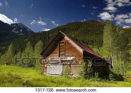 Abandoned house in a forest, Crystal, White River National Forest, Gunnison County, Colorado, USA View Large Photo Image Stock Photograph - Abandoned house in a forest, Crystal, White River National Forest, Gunnison County, Colorado, USA. Fotosearch