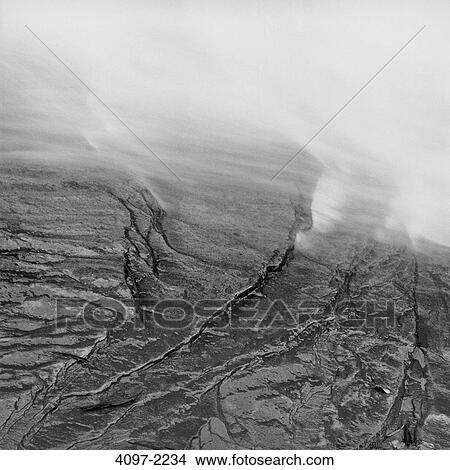 Picture - Aerial view of a canyon, Fremont River, Capitol Reef National Park, Utah, USA. Fotosearch