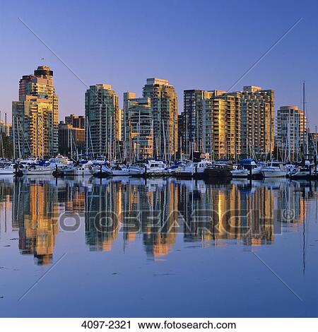 Buildings at the waterfront, Coal Harbor, Vancouver, British Columbia, Canada View Large Photo Image Stock Image - Buildings at the waterfront, Coal Harbor, Vancouver, British Columbia, Canada. Fotosearch
