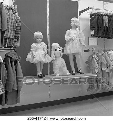 Children mannequins in clothing store View Large Photo Image Picture - Children mannequins in clothing store. Fotosearch