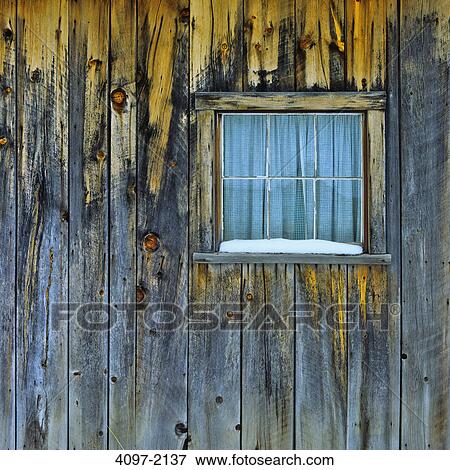 Stock Photo - Close-up of a closed window, Bodie Ghost Town, California, USA. Fotosearch