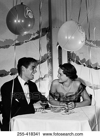Elegance couple at party View Large Photo Image Stock Image - Elegance couple at party. Fotosearch