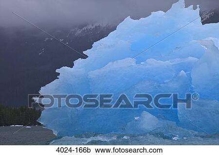 Glacier in the ocean, LeConte Glacier, Inside Passage, Alaska, USA View Large Photo Image Stock Image - Glacier in the ocean, LeConte Glacier, Inside Passage, Alaska, USA. Fotosearch