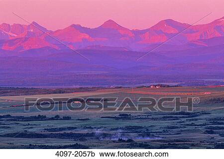 Landscape with mountains in the background, Rocky Mountains, Alberta, Canada View Large Photo Image Stock Image - Landscape with mountains in the background, Rocky Mountains, Alberta, Canada. Fotosearch