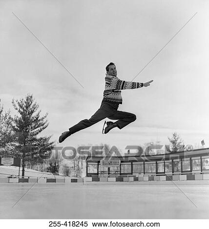Man iceskating View Large Photo Image Stock Photography - Man iceskating. Fotosearch