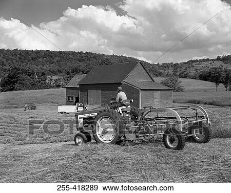 Stock Photo - Man working on farm. Fotosearch