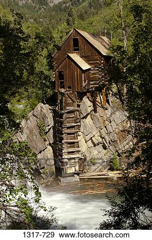 Mill near a waterfall, Crystal Mill, Crystal, White River National Forest, Gunnison County, Colorado, USA View Large Photo Image Stock Photo - Mill near a waterfall, Crystal Mill, Crystal, White River National Forest, Gunnison County, Colorado, USA. Fotosearch