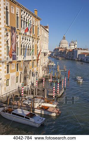 Palace at the waterfront viewed from the Accademia Bridge, Palazzo Cavalli-Franchetti, Grand Canal, Venice, Veneto, Italy View Large Photo Image Picture - Palace at the waterfront viewed from the Accademia Bridge, Palazzo Cavalli-Franchetti, Grand Canal, Venice, Veneto, Italy. Fotosearch