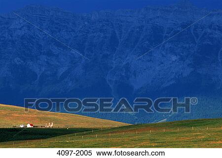 Panoramic view of a landscape, Alberta, Canada View Large Photo Image Stock Photography - Panoramic view of a landscape, Alberta, Canada. Fotosearch