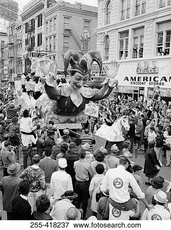 Stock Photo - Parade on city street. Fotosearch
