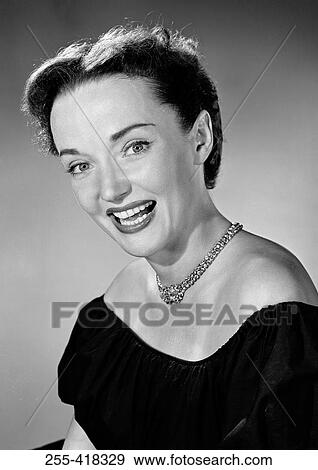 Stock Photo - Portrait of woman. Fotosearch