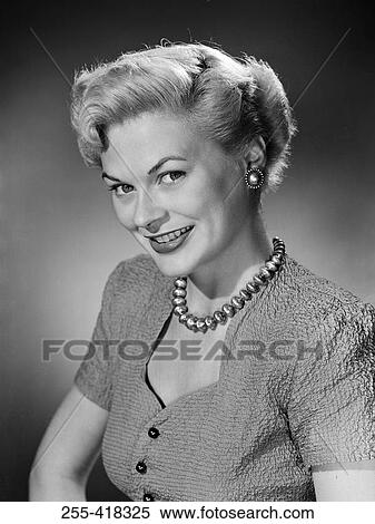 Stock Photography - Portrait of woman. Fotosearch