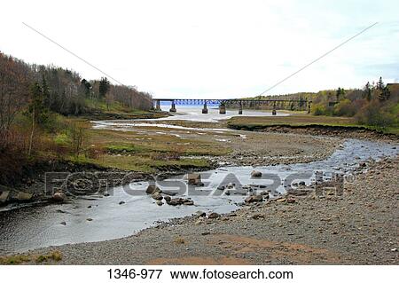 River flowing through a landscape, Bear River, Nova Scotia, Canada View Large Photo Image Stock Photo - River flowing through a landscape, Bear River, Nova Scotia, Canada. Fotosearch