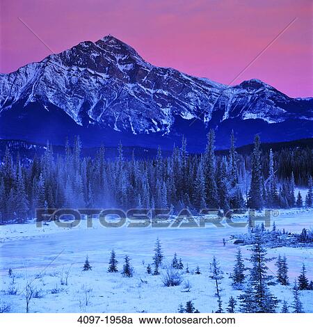 River in front of mountains, Athabasca River, Pyramid Mountain, Jasper National Park, Alberta, Canada View Large Photo Image Stock Image - River in front of mountains, Athabasca River, Pyramid Mountain, Jasper National Park, Alberta, Canada. Fotosearch