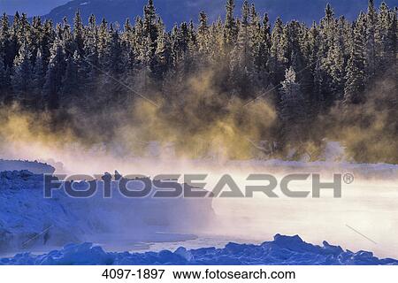 River passing through a forest, Miette River, Jasper National Park, Alberta, Canada View Large Photo Image Stock Photo - River passing through a forest, Miette River, Jasper National Park, Alberta, Canada. Fotosearch