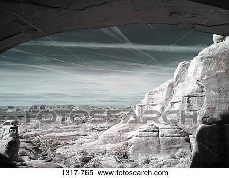 Rock formations in a desert, Tower Arch, Arches National Park, Utah, USA View Large Photo Image Stock Photography - Rock formations in a desert, Tower Arch, Arches National Park, Utah, USA. Fotosearch
