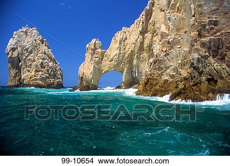 Rock formations in the ocean, Land's End, Cabo San Lucas, Baja California, Mexico View Large Photo Image Picture - Rock formations in the ocean, Land's End, Cabo San Lucas, Baja California, Mexico. Fotosearch