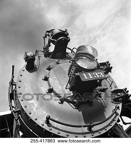 Stock Image - Steam train. Fotosearch