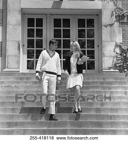 Students on stairs View Large Photo Image Stock Photo - Students on stairs. Fotosearch