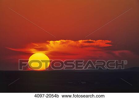Sunrise over a landscape, Alberta, Canada View Large Photo Image Stock Image - Sunrise over a landscape, Alberta, Canada. Fotosearch