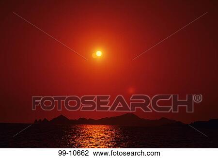 Sunset over the sea, Land's End, Cabo San Lucas, Baja California, Mexico View Large Photo Image Stock Image - Sunset over the sea, Land's End, Cabo San Lucas, Baja California, Mexico. Fotosearch