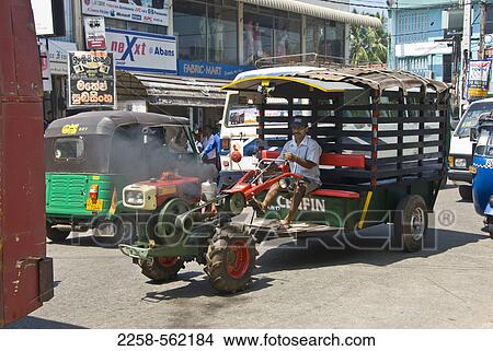 Traffic on a street, Sri Lanka View Large Photo Image Picture - Traffic on a street, Sri Lanka. Fotosearch