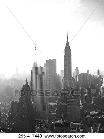USA, New York City, Manhattan skyline View Large Photo Image Stock Image - USA, New York City, Manhattan skyline. Fotosearch
