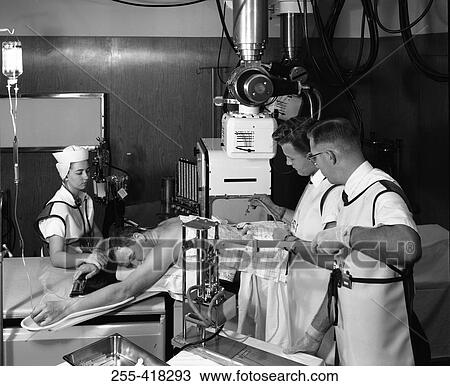 Stock Image - Vintage operating theatre. Fotosearch