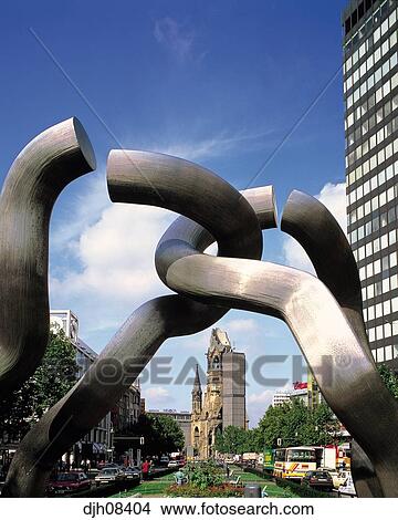 Sculpture "Berlin", Memorial Church of Emperor William 1st. (War