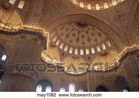 Islamic Designs Decorate The Byzantine Architecture Inside