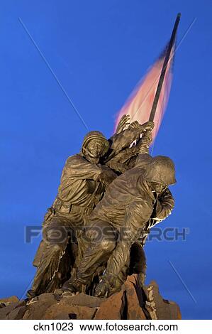 Arlington, Virginia, Iwo Jima marine corps memorial View Large Photo Image Stock Image - Arlington, Virginia, Iwo Jima marine corps memorial. Fotosearch
