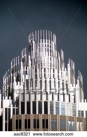 The Crown On The Bank Of America Tower In Downtown Charlotte Nc
