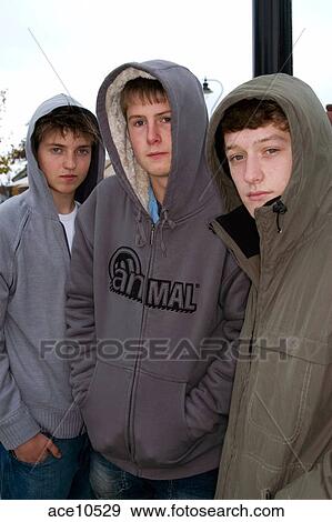 boys in hoodies