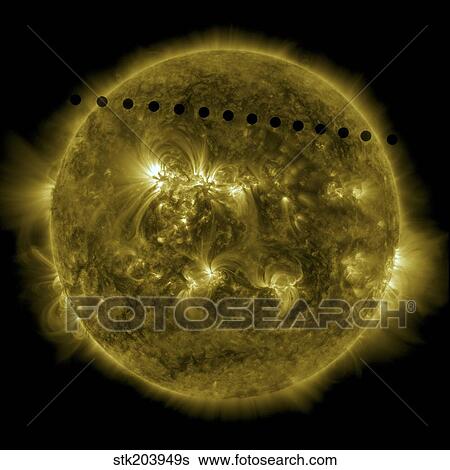 2012 Transit of Venus moving across the face of the Sun. View Large Photo Image Stock Photograph - 2012 Transit of Venus moving across the face of the Sun.. Fotosearch