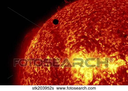 2012 Transit of Venus moving across the face of the Sun. View Large Photo Image Stock Photograph - 2012 Transit of Venus moving across the face of the Sun.. Fotosearch