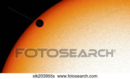 2012 Transit of Venus moving across the face of the Sun. View Large Photo Image Stock Photograph - 2012 Transit of Venus moving across the face of the Sun.. Fotosearch