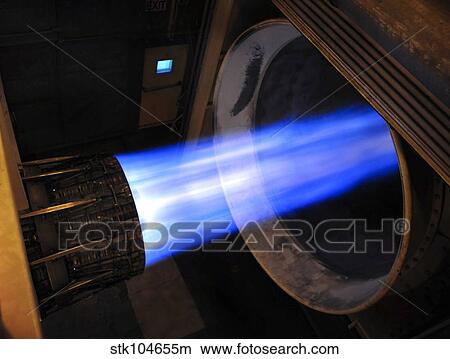 A B-1B Lancer F-101 turbofan engine during testing. View Large Photo Image Picture - A B-1B Lancer F-101 turbofan engine during testing.. Fotosearch