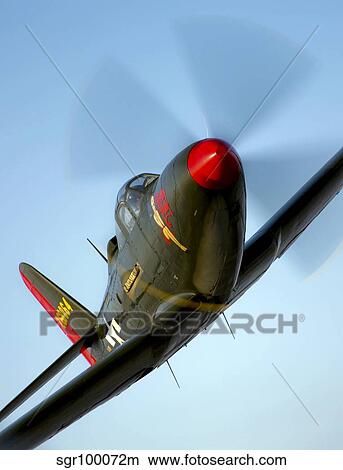 A Bell P-63 Kingcobra in flight. View Large Photo Image Picture - A Bell P-63 Kingcobra in flight.. Fotosearch