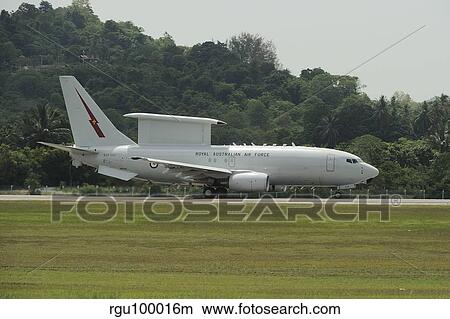 Picture - A Boeing E-7A Wedgetail of the Royal Australian Air Force.. Fotosearch