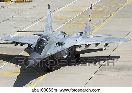 A Bulgarian Air Force MiG-29 aircraft with AA-8 Aphid missile. View Large Photo Image Picture - A Bulgarian Air Force MiG-29 aircraft with AA-8 Aphid missile.. Fotosearch