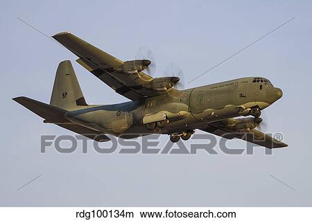 A C-130J Super Hercules of the Royal Australian Air Force. View Large Photo Image Picture - A C-130J Super Hercules of the Royal Australian Air Force.. Fotosearch