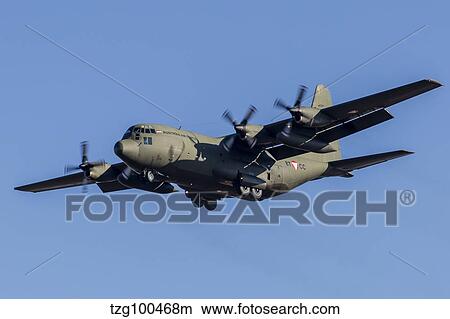 A C-130K Hercules of the Austrian Air Force. View Large Photo Image Picture - A C-130K Hercules of the Austrian Air Force.. Fotosearch
