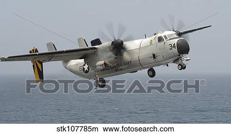 A C-2A Greyhound in flight. View Large Photo Image Picture - A C-2A Greyhound in flight.. Fotosearch