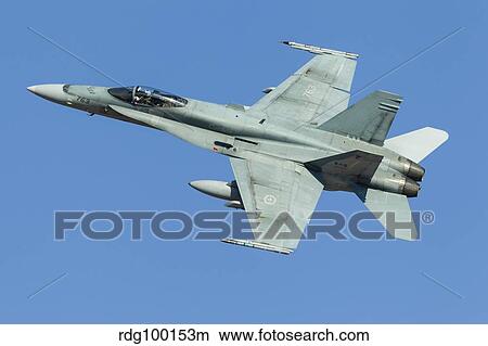A CF-188 Hornet of the Royal Canadian Air Force. View Large Photo Image Picture - A CF-188 Hornet of the Royal Canadian Air Force.. Fotosearch