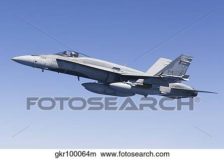 A CF-188A Hornet of the Royal Canadian Air Force. View Large Photo Image Picture - A CF-188A Hornet of the Royal Canadian Air Force.. Fotosearch
